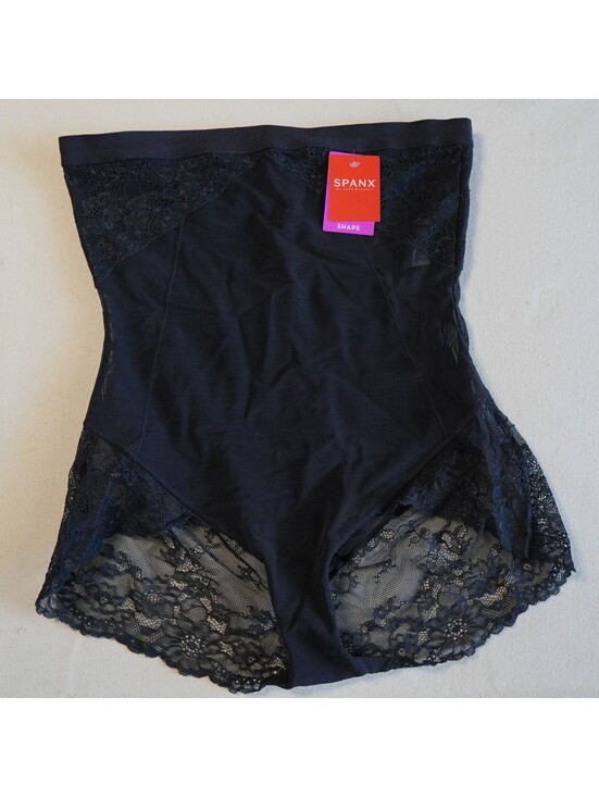 SPANX Other - SPANX Spotlight On Lace High Waist Shapewear Mesh Control Black 1XL NWT
